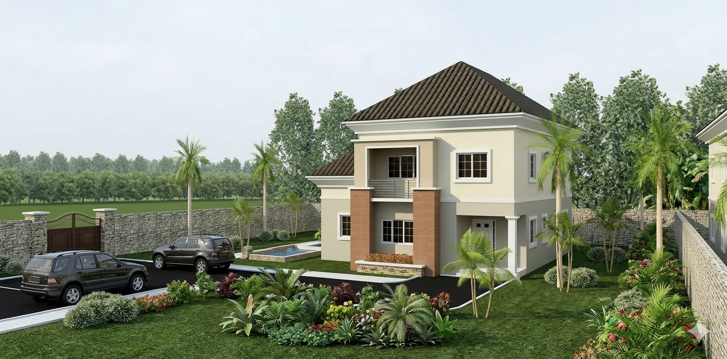 Three-bedroom penthouse with attached BQ