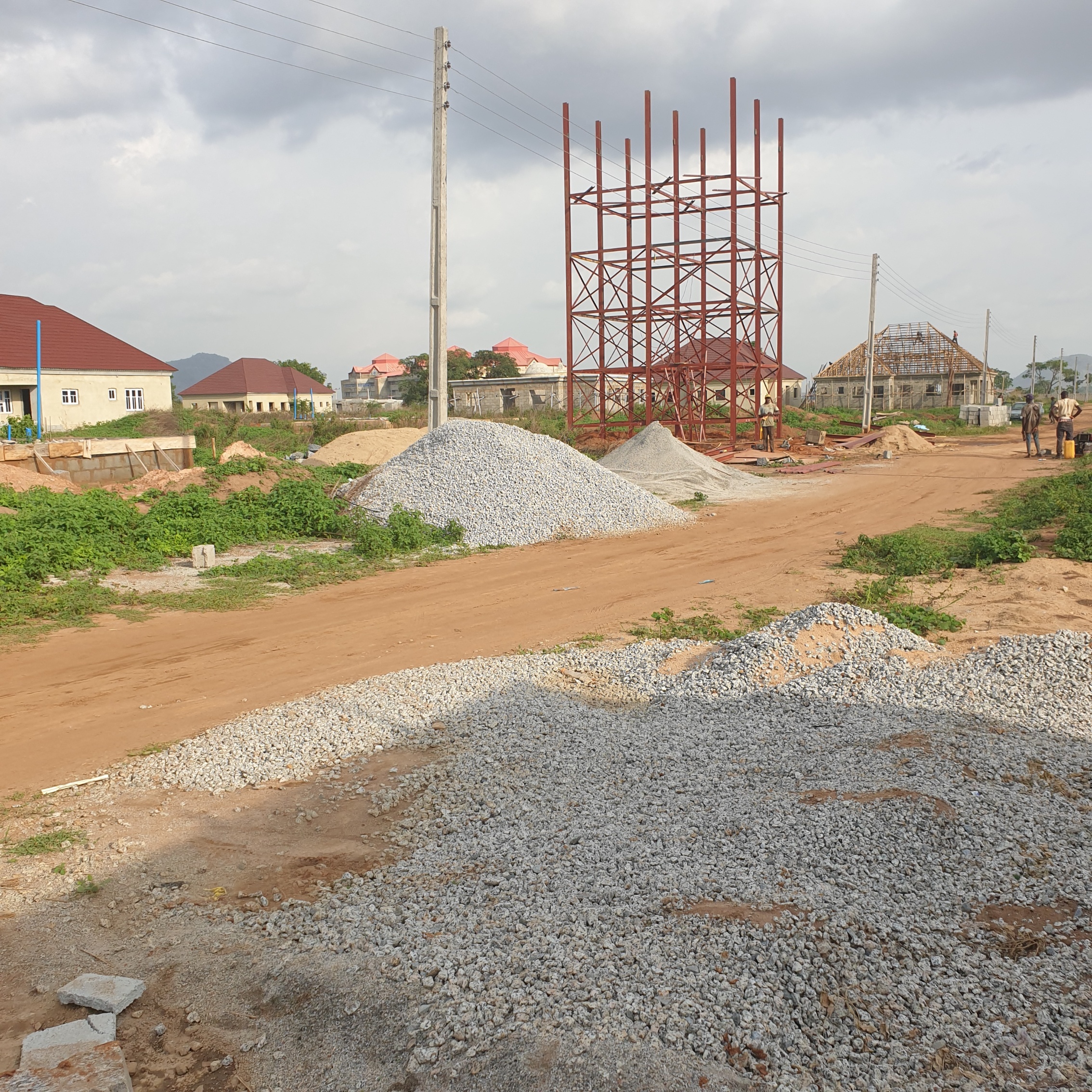 Grow Homes Estate construction progress