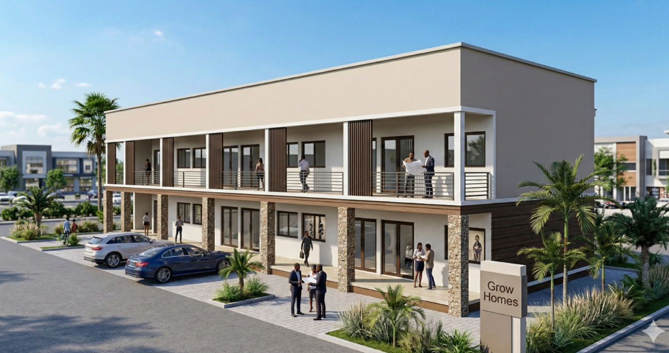 Grow Homes commercial space development